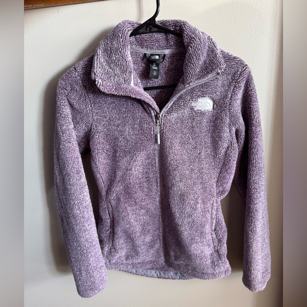 The North Face Women’s Osito Purple Zip up Jacket
